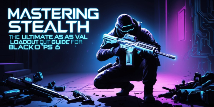 Mastering Stealth: The Ultimate AS VAL Loadout Guide for Black Ops 6